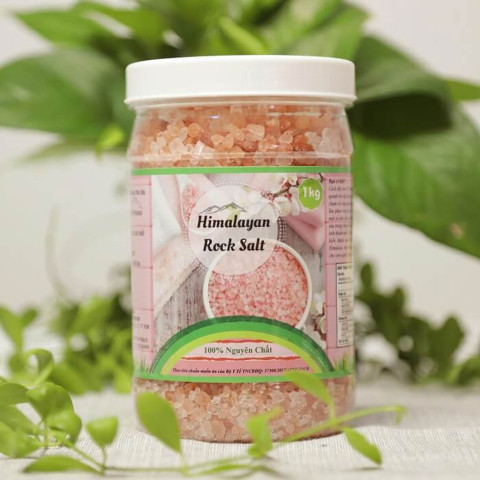 Muối Hồng Himalaya Hạt 1kg