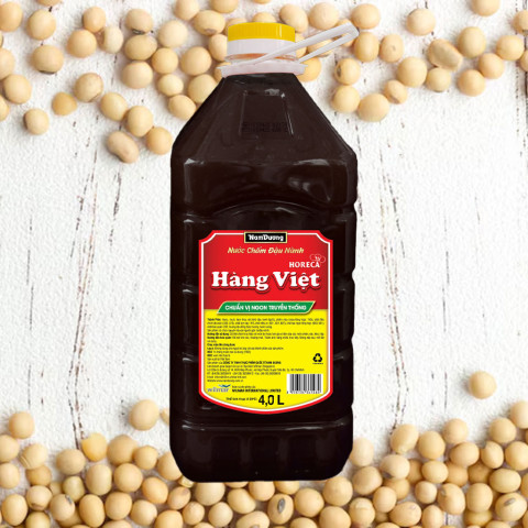 Nước Chấm Đậu Nành Hàng Việt Horeca 4 Lít