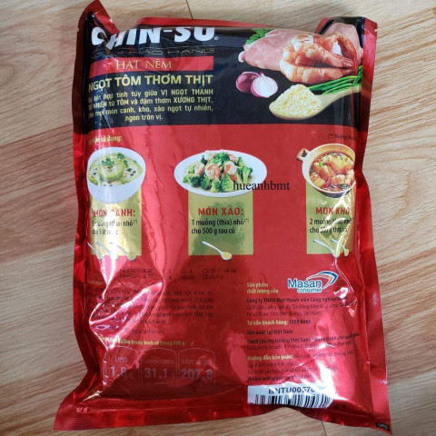Hạt nêm tôm thịt Chin-su 1.8kg