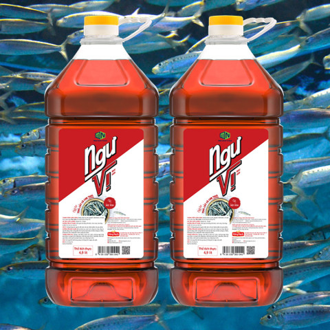 Nước mắm cá cơm Ngư Vị Hồng Hạnh 4.9 lít