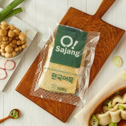 Chả Cá Kiểu Hàn Quốc Dạng Lát O! Sajang 500g