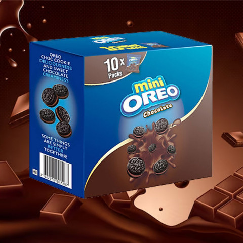 Bánh Quy Oreo Mini Vị Socola 204g