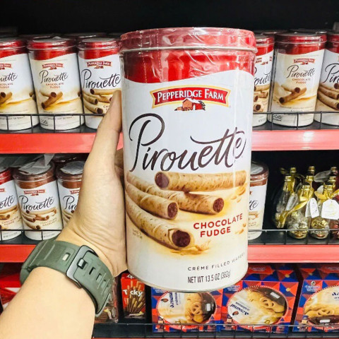 Bánh ống vị sô-cô-la Pepperidge Farm Chocolate Fudge 382g