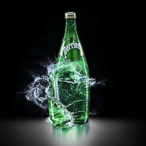 Nước khoáng thiên nhiên bổ sung ga từ nguồn Perrier B102727