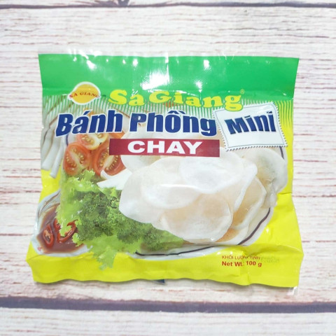 Bánh phồng mini chay 100gr
