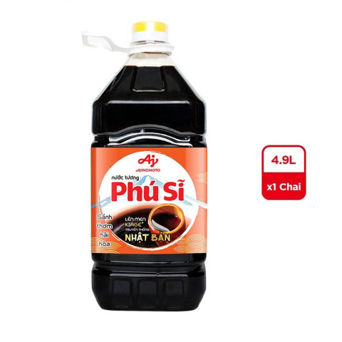Nước tương Phú Sĩ Ajinomoto 4.9L