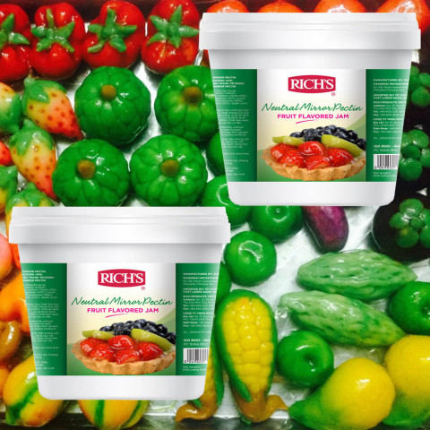 Mứt trong phủ bóng Glaze Rich's Fruit Flavored Jam 2,5kg