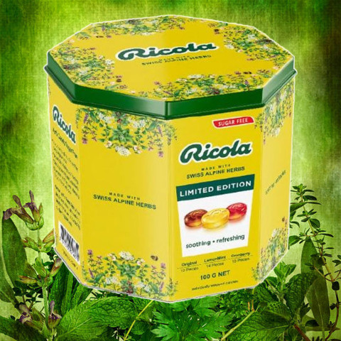 Kẹo thảo mộc không đường Ricola 100g F121927