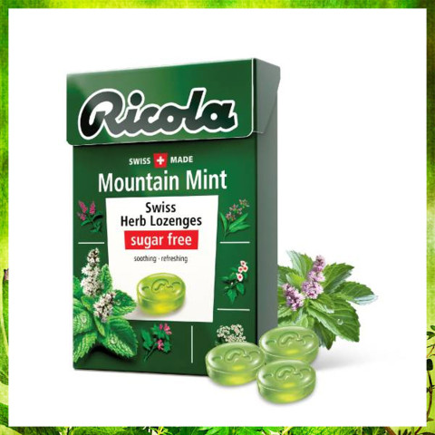Kẹo bạc hà không đường Ricola Mountain Mint 40g F184296