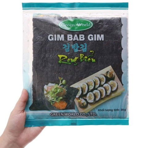 Rong biển cuộn Green World 10 lá 20g