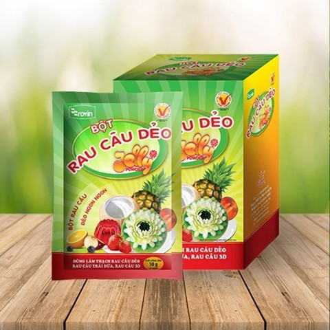 Bột rau câu dẻo Jelly Rovin 10g