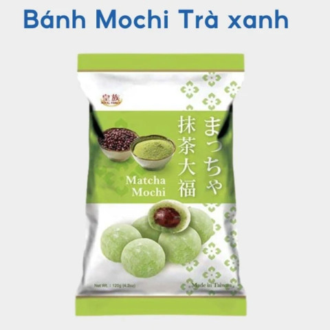 Bánh Mochi Trà Xanh Royal Family Matcha Mochi 120g