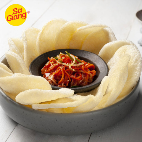 Bánh phồng rau củ Sa Giang 200gr
