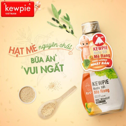 Nước sốt mè rang Kewpie 210ml