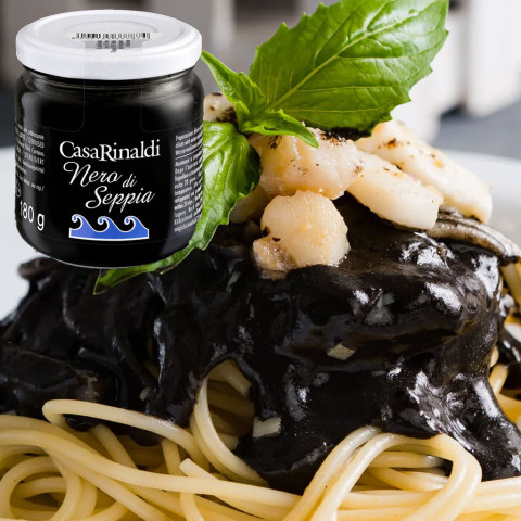 Sốt Mực Đen Nguyên Chất Casa Rinaldi Nero di Seppia 180g