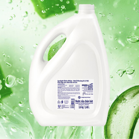 Nước Rửa Chén Sunlight Thiên Nhiên 3.6kg