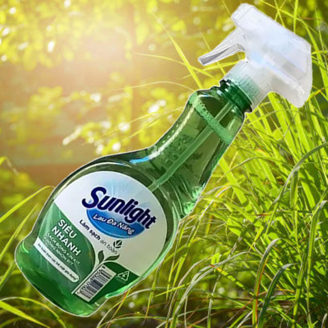 Nước lau đa năng Sunlight (xanh lá) 520ml
