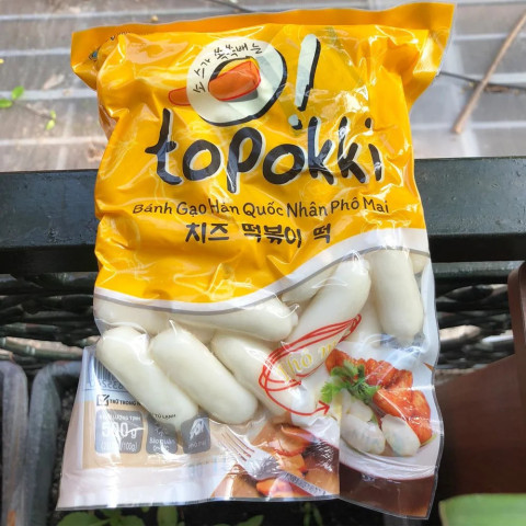 Bánh Gạo Cắt Khúc Hàn Quốc Topokki 1KG