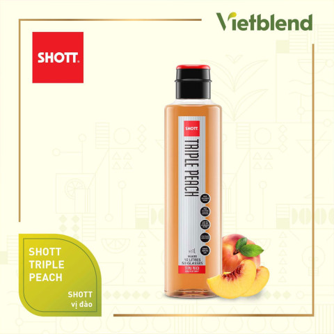 Syrup Shott Vị Đào Triple Peach 1L