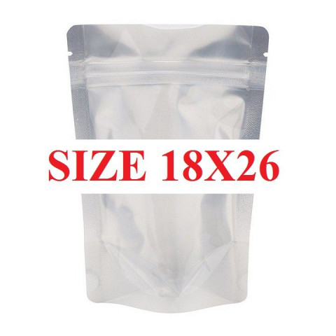 Túi Zipper xếp đáy 18 x 26