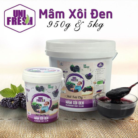 Mứt mâm xôi đen Unifresh 950g