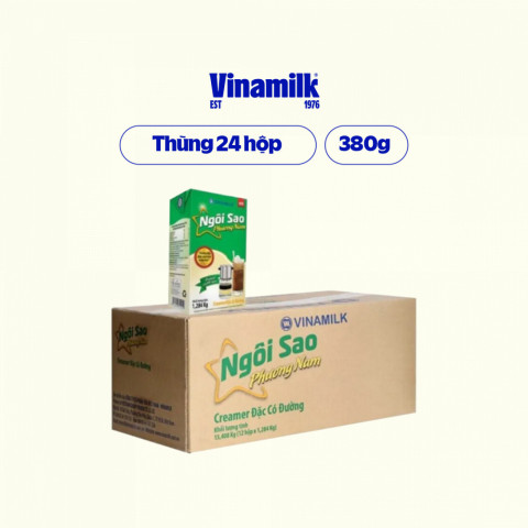 Sữa đặc Ngôi Sao Phương Nam hộp giấy 380g