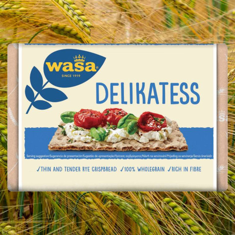 Bánh lúa mạch nguyên hạt Wasa Delikatess 270g F122889