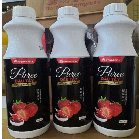 Puree Dâu Tây Wonderful 1.3kg