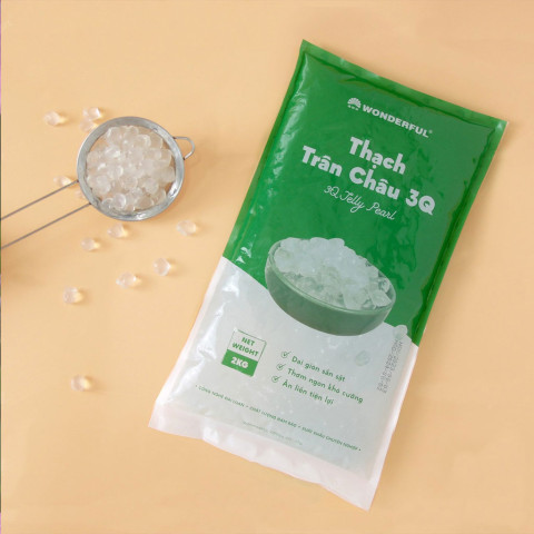 Thạch Trân Châu 3Q Wonderful Trắng 2kg