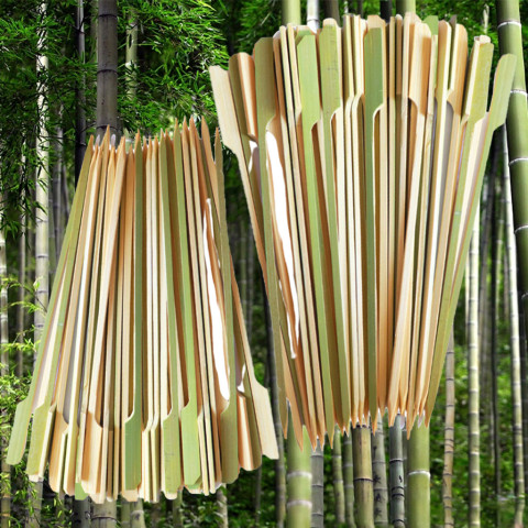 Xiên tre bản to TG 1018 gói 50 cây 18cm