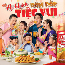 Bột tẩm khô chiên giòn Aji-Quick 210g