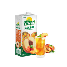 Nước đào ép Vfresh