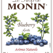 Siro việt quất Monin Blueberry Syrup 700ml