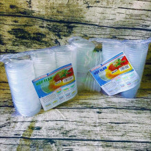 Hộp nhựa bánh Flan