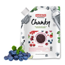 Mứt Trái Mọng Và Hoa Atiso Đỏ Andros Chunky 1kg