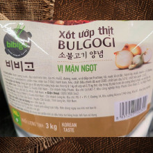 Xốt ướp thịt vị mặn ngọt Bulgogi Marinade CJ 3kg