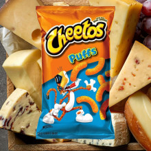 Snack phô mai Cheetos Puffs cheese flavoured 226.8gr