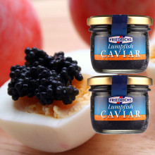 Trứng cá vây tròn đen Friedrichs Lumpfish Caviar 100g