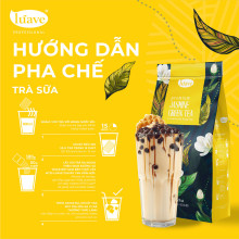 Trà Xanh Hoa Nhài Thượng Hạng Lúave Premium Jasmine Green Tea