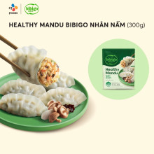 Bánh xếp chay nhân nấm Mandu Healthy Bibigo CJ 300g