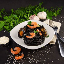 Mì Spaghetti Mực Đen Casa Rinaldi 500g