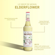 Siro Monin Elder Flower Syrup 700ml