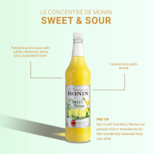 Siro chanh muối Monin Sweet and Sour 1L