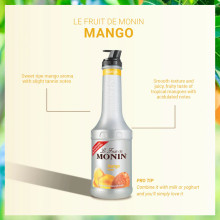 Mứt xoài sệt Monin Mango Puree 1 lít