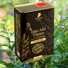 Dầu mè thơm nguyên chất Nakydaco hộp thiếc 1.2L