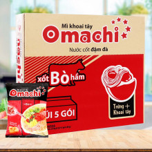 Mì khoai tây Omachi xốt bò hầm 80g