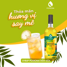 Sirô Dứa Dừa Pomona Pinacolada Syrup 1 lít