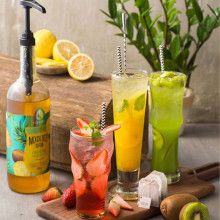 Sirô Dứa Dừa Pomona Pinacolada Syrup 1 lít