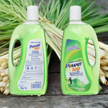 Nước lau sàn Power100 hương chanh sả 990g