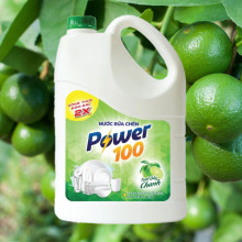 Nước rửa chén Power100 tinh dầu chanh 1.4kg